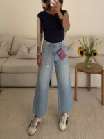pullandbear-straight-wide-leg- jean-Milan light