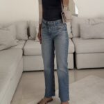 جین زارا | Zara Cropped Flare JeanNurdic Blue