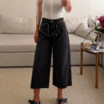ZARA | Cropped Relaxed Straight