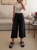 ZARA | Cropped Relaxed Straight