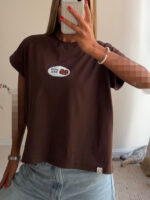 تیشرت  CATTLEYA x 11 | Nice day -Brown - Image 2