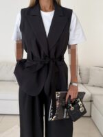 CATTLEYA | The Edit Vest Black