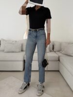 Zara Cropped Flare Jean nordic Blue - Image 5