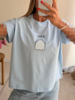 تیشرت  CATTLEYA x 11 | Hi Boo -Sky Blue - Image 2