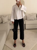 شلوار جین PULL&BEAR / Jet Black - Image 4
