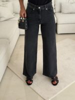 شلوار جین H&M Wide Leg London Smoke - Image 5