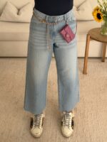 pullandbear-straight-wide-leg- jean-Milan light - Image 3