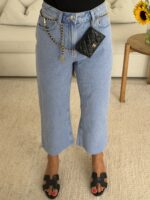 KIABI | High-Waist Straight-Leg Jeans - تصویر 4