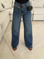 شلوار جین H&M Wide Leg Medium Blue - Image 2