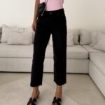 شلوار جین PULL&BEAR / Jet Black