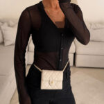 River Island Mesh Cardigan | کاردیگن توری مشکی