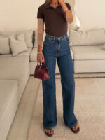 H&M Wide Leg | LA Blue - Image 3
