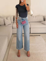 H&M Wide Leg | Riviera Blue