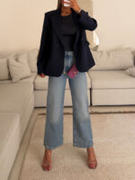H&M Wide Leg | Riviera Blue - Image 3