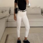 GUESS High-Waist Cropped Skinny Jeans