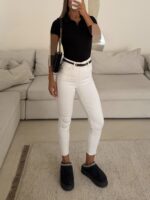 GUESS High-Waist Cropped Skinny Jeans