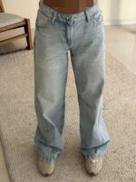 Amisu Wide Leg Jean Curved Seams - تصویر 5