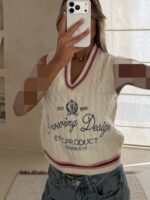 Hippie Rose Sweater Vest - Image 4
