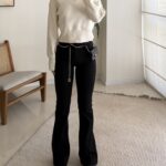 Zip Collar Knit – Soft Ivory