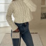Hippie Rose Cable -knti Sweater