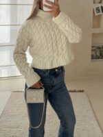 Hippie Rose Cable -knti Sweater