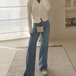 H&M Wide Leg Jean -Soft Light 2