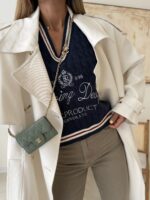Hippie Rose Sweater Vest-Navy - Image 2