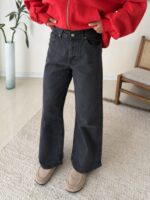 H&M Wide leg Jean - Paris Smoke - Image 4