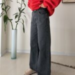 H&M Wide leg Jean - Paris Smoke