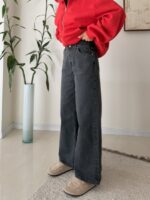 H&M Wide leg Jean - Paris Smoke