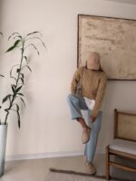 Dexia Cropped Cable-Knit
