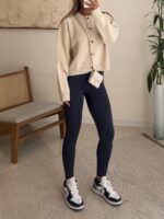 Oat Milk Textured Cardigan - تصویر 3