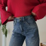BeFree Relaxed Wide leg jean - Atlantec Blue