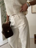 Mango | Wide Leg - Ivory - Image 3