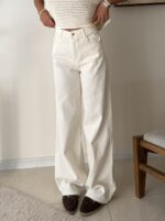Mango | Wide Leg - Ivory - Image 2