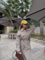 Classic Double-Breasted Trench Coat
