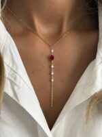 Y-Shaped Necklace