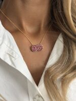 Jeweled Knot Necklace
