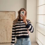 کاردیگن بافت راه‌راه BRUGES | بروژ