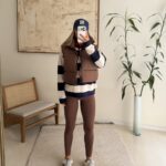 Aspen Puffer Vest-Mocha