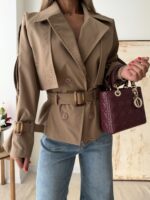 ترنچ کت کوتاه SAVOY | ساووی