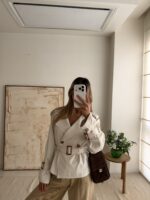 ترنچ کت کوتاه BEXLEY | بِکسلی - تصویر 4