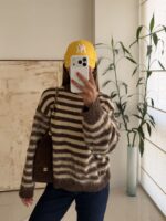 Café Stripe Knit