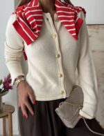 کاردیگن بافت Zara مدل Elena