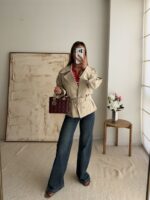 ترنچ کت کوتاه SLOANE | اِسلون - تصویر 3