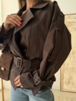 ترنچ کت کوتاه MAYFAIR | مِیفِر - تصویر 5