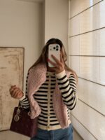 کاردیگن راه‌راه زارا MARIN | مارن - تصویر 5