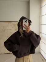 هودی کراپ MOCHA | موکا