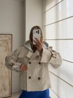 ترنچ کت کوتاه KELSO | کِلسو - تصویر 3