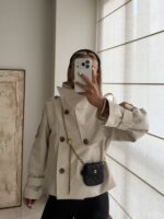 ترنچ کت کوتاه KELSO | کِلسو - تصویر 5